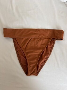 Billabong Aruba Rust Brown Bikini Bottom size L
